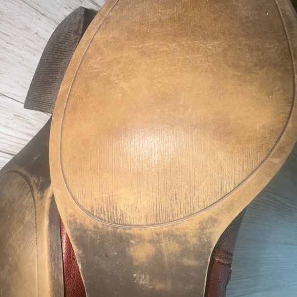 Nine West Vintage American Collection Chelsea Ankle Western Cowboy Booties 7 - Picture 7 of 10